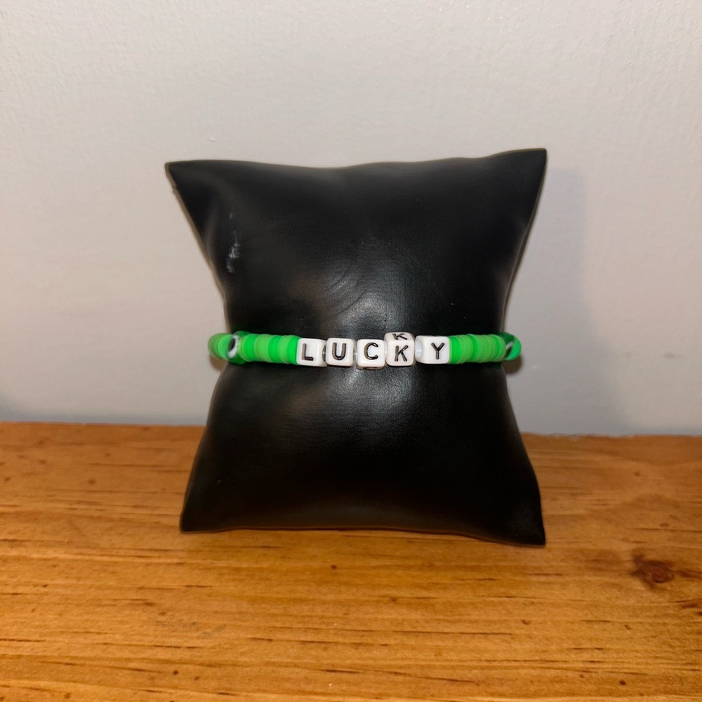 Lucky (Evil Eye) Heishi Bracelet